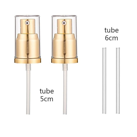 (3 colors)2 Pack Upgrade Foundation Pump Replacement for MAC and EL Double Wear Foundation(Gold)