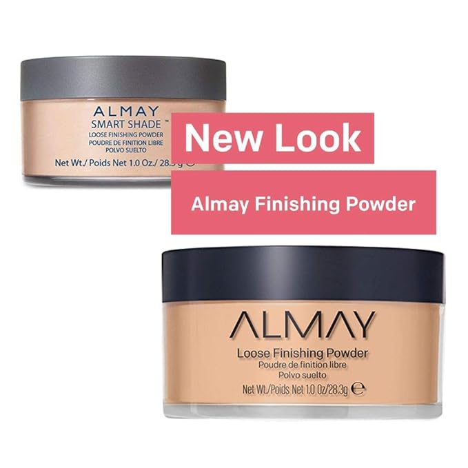 Almay Loose Finishing Powder, Natural Finish Mattifying Makeup Setting Powder, Hypoallergenic, Cruelty Free, -Fragrance Free, Dermatologist Tested, 300 Medium, 1 oz