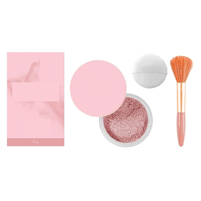 Pink Blurring Setting Powder for All Skin