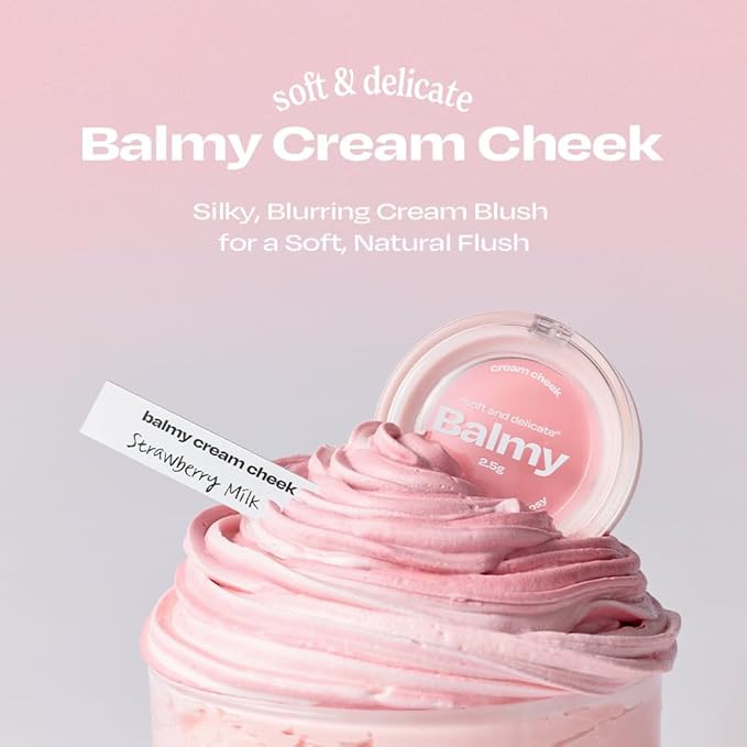 Lip Potion Sugar Glaze No.1 Nudy Ball & Balmy Cream Cheek No.0 Nudy Apricot