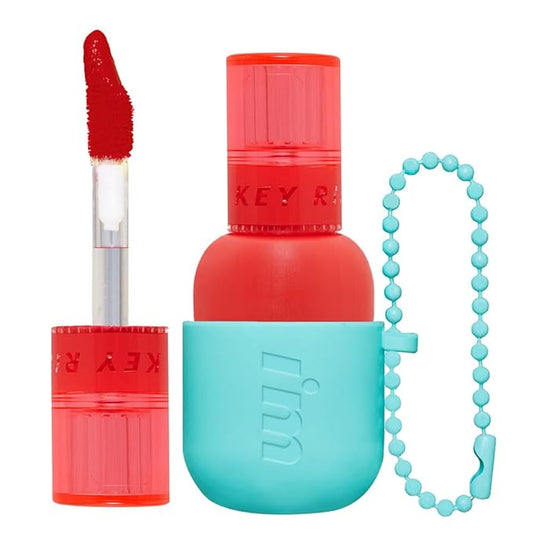 I'm Meme Water Gel Tint - Color Key Ring | Gift, Highly-pigmented, Long Lasting, Travel-Friendly, Lip Stain, 01 Coral Picnic, 0.09 Oz