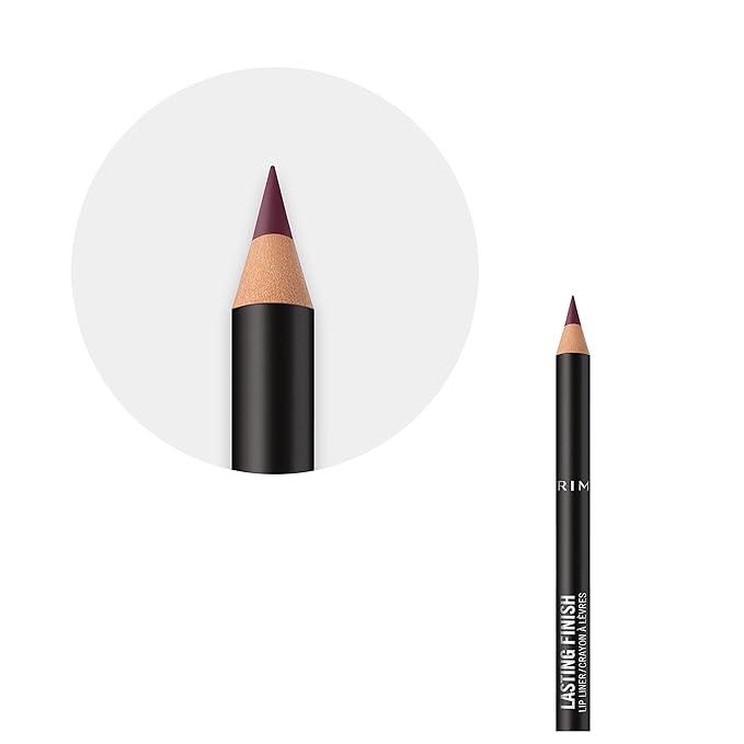Rimmel Lasting Finish 8HR Lip Liner, 850 Underground, Shelf Pack of 3