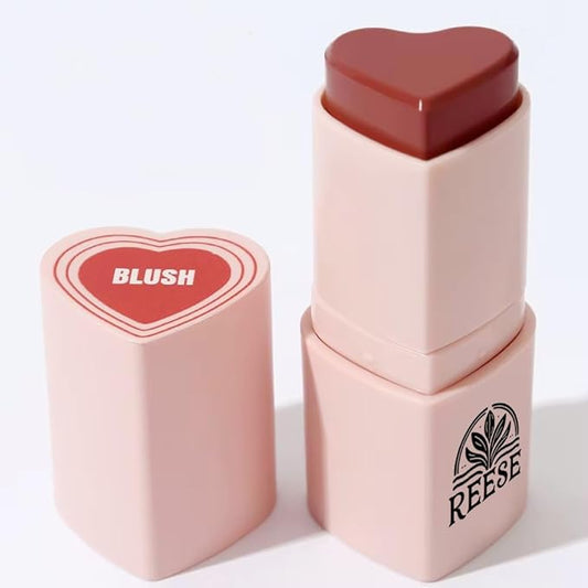 3-in-1 Multifunction Blush Stick - Blush, Lip Tint, Eye Shadow - Creamy, Long-Lasting, Easy Application for a Flawless Look | Charming Grape