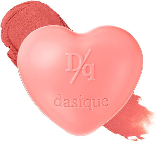 dasique Souffle Color Pot #04 Mango Spread – Makeup Blush, Buildable Silky-Smooth Texture, Build-In Mini Brush, Multi-Use For Cheek and Lip