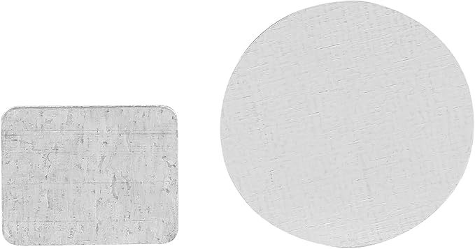 31pcs Metal Stickers for Eyeshadow Palette Set, Empty Eyeshadow Makeup Palette, Metal Stickers Colorful Empty Palette Sticker for Eyeshadow Palette Set (15Pcs Round + 15Pcs), Wholesale Business