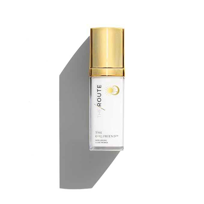 The Route Beauty THE GIRLFRIEND Skin-Loving Glow Primer: Comforts, Hydrates and Blurs (1.0 Fl Oz)