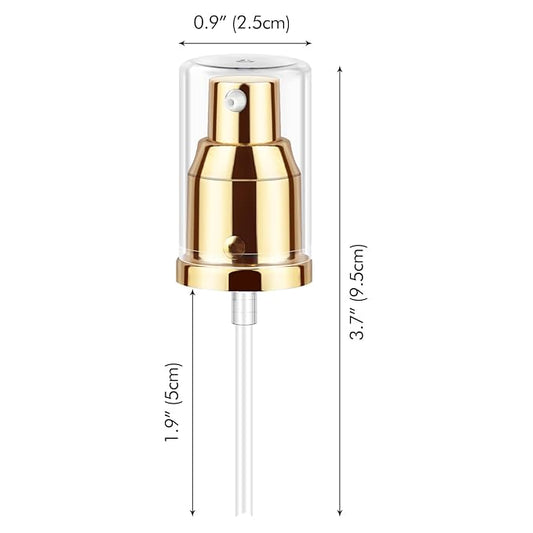 Foundation Pump, Makeup Pump Compatible with Estee Lauder Double Wear Foundation (2 Pack, Gold)