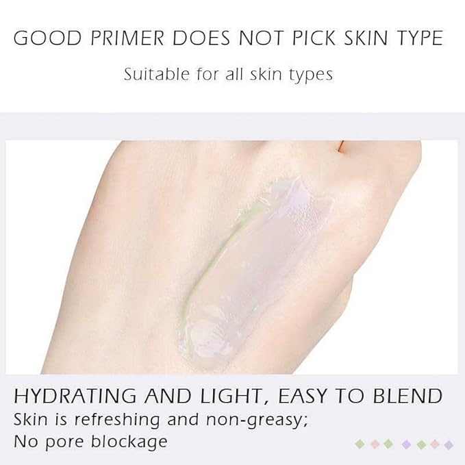 One Step Color Corrector Tri-Color contour Isolation Cream Skin Tone Correcting & Brightening Makeup Primer Neutralizing Dark Circles & Veins Correcting Redeness for Glowing, Flawless Makeup (3 Packs)