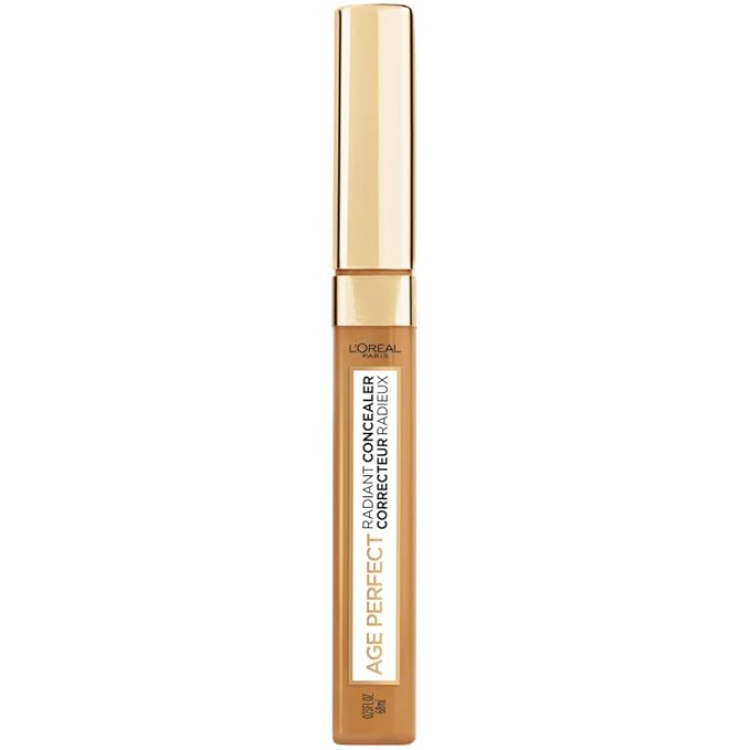 L’Oréal Paris Age Perfect Radiant Concealer with Hydrating Serum and Glycerin, Caramel Beige