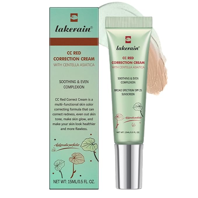 Color Correcting CC Cream with Centella Asiatica (Green, 01)