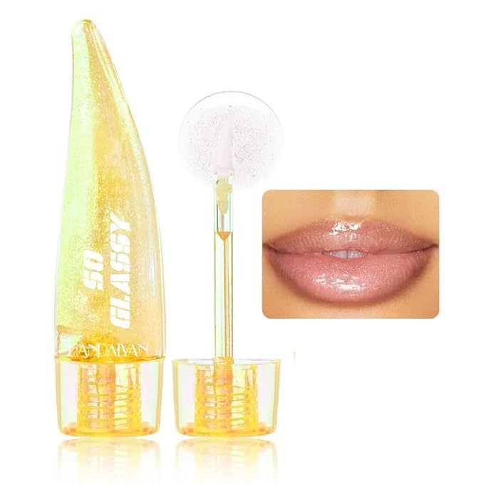Lip Glow pH Lip Color Changing Lip Gloss - Thermal Discoloration, Tinted Plumping Lip Oil with Long Lasting Moisture & Natural, Radiant Finish(#03)