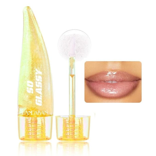 Lip Glow pH Lip Color Changing Lip Gloss - Thermal Discoloration, Tinted Plumping Lip Oil with Long Lasting Moisture & Natural, Radiant Finish(#03)