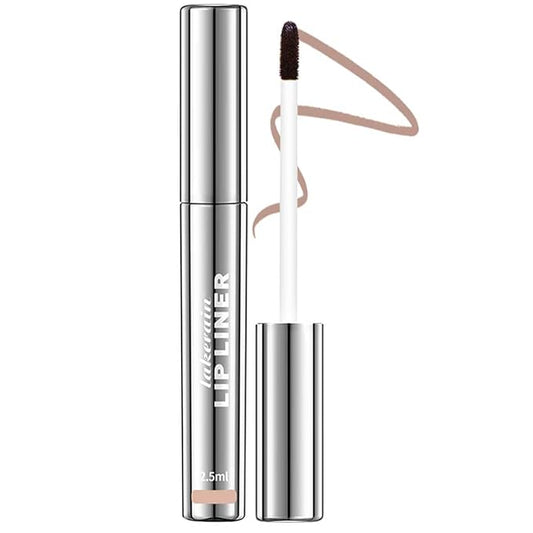 Peel Off Lip Liner Stain - Long-Lasting, Smudge-Proof, Waterproof Nude Matte Lip Tint, Non-Fading Peel Off Lip Color, Effortless Precision & Full Coverage, Vegan & Cruelty-Free, #1 Rose Pink