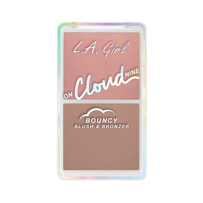 L.A. Girl On Cloud Nine Bouncy Blush Bronzer, Misty Mauve GBL500
