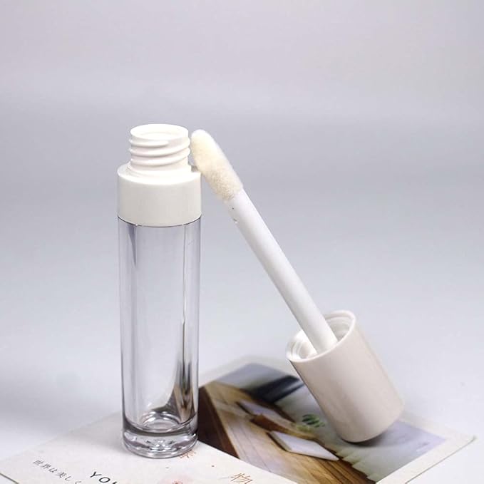 COSIDEA 14 pcs empty 8ml big wand lip gloss tube concealer tube packing (white)