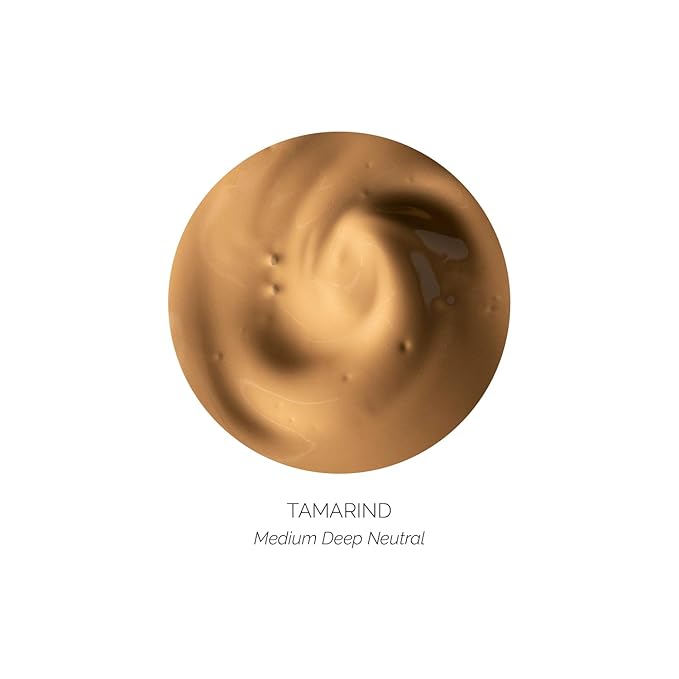 OFIR Skin Satin Medium Coverage Foundation | Lightweight Foundation Makeup with Vegan Formula | Blue Light Protection & Non-Creasing for Long-Lasting Wear | 1 FL OZ (Tamarind - Medium Deep Neutral)
