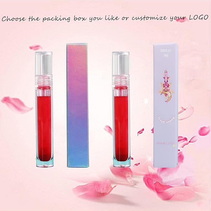 COSIDEA 50 PCS Empty White Lip Gloss Boxes W21 xW21 xH121mm / 0.83*0.83*4.76 inch, Cosmetic Perfume / Mascara Box Packaging for Small Business Wholesale, small Kraft Paper Box Luxury Holder Wrapping