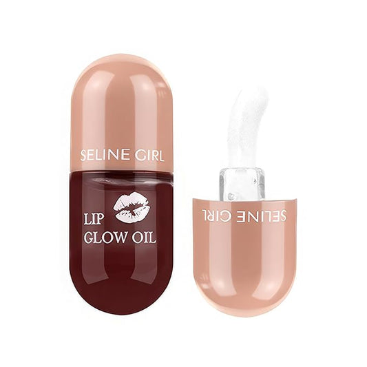 Lip Gloss, Lip Stain Makeup Smooth and Creamy Texture, Lip Tint for Women Girls, Long Lasting Lipstick, Lip Stain Makeup Moisturizing Non-Sticky #plum