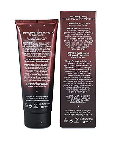 Gleam Body Radiance All In One Makeup, Moisturizer & Glow For Face & Body - Disco Gold, 3.4 fl.oz.