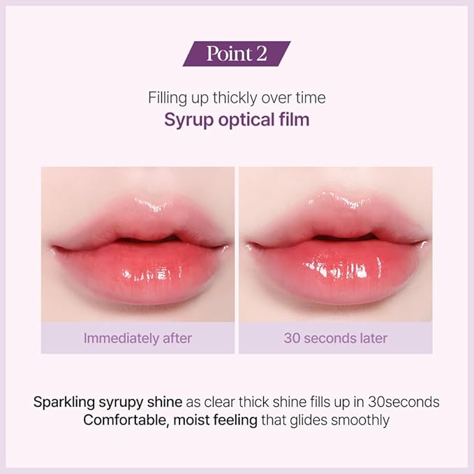 Espoir Couture Lip Tint Glaze #7 Brulee 0.19oz | Volumizes & High-Shine Lip Plumper | Long-Lasting Vibrant Color | Thickening radiance Lip Stain | Tinted Lip Moisturizer | Korean Lip Makeup