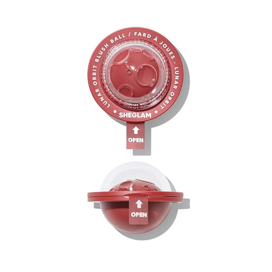 SHEGLAM Lunar Orbit Blush Ball Creamy Lightweight Smooth Blendabl Long-lasting All-Day Face Enhancing Makeup Color-Gravity