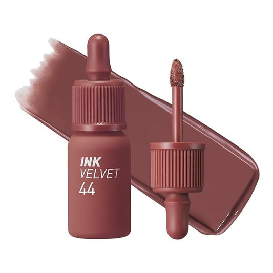 Peripera Ink the Velvet Lip Tint - High Pigment Color, Longwear, Weightless, Not Animal Tested, Gluten-Free, Paraben-Free (044 CHESTNUT NUDE (NEW))