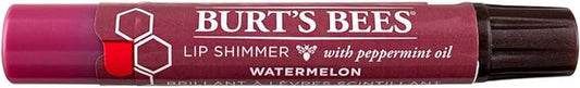 Burt's Bees Lip Shimmer, Watermelon 0.09 oz (Pack of 5)