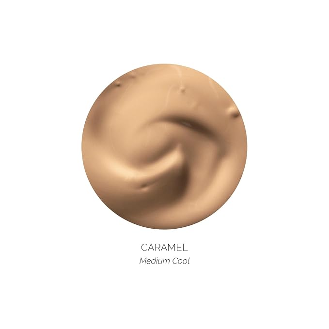 OFIR Skin Satin Medium Coverage Foundation | Lightweight Foundation Makeup with Vegan Formula | Blue Light Protection & Non-Creasing for Long-Lasting Wear | 1 FL OZ (Caramel - Medium Cool)