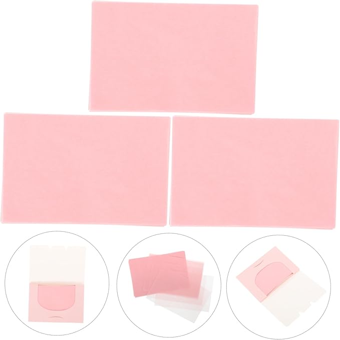 300pcs Facial Oil Absorbing Sheets Scented Blotting Papers for Oily Skin Ultra Thin Double-sided Portable Box for Unisex Design