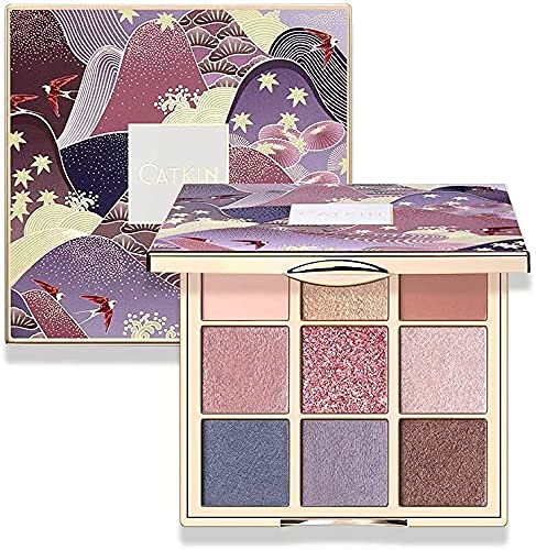 CATKIN 3Pcs Makeup Set Includes BB Cream Air Cushion Foundation C01, Matte Lipstick CO157 and Eyeshadow Palette C08