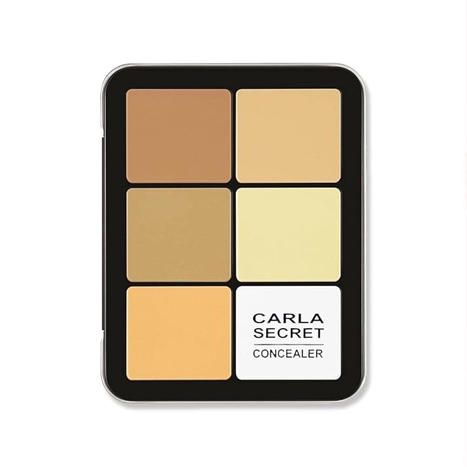 12 Color Concealer Palette Correcting Concealer Cream 12 Color Concealer Foundation Palette,Long-Wearing Full Coverage Makeup