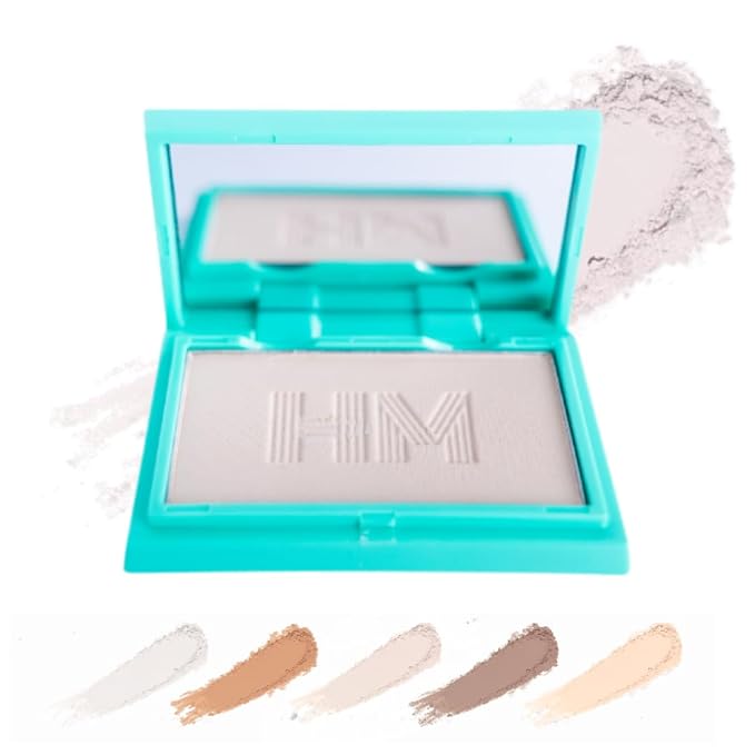 Travel Size Pressed Powder - Haute Minute Makeup Complexion Perfection Mini Powder - Perfect For Travel or Your Purse! (Neutral Fair)