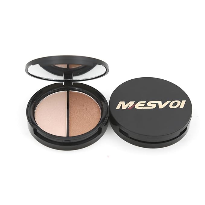 2 Color Highlighter Metallic Shimmer Powder (01)