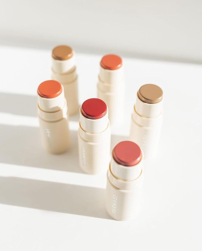 FARMASi Blush Stick, Cool & Revitalizing – Nourishing, Dermatologically Tested for Lips & Cheeks, 0.14 oz / 4 g, Fresh
