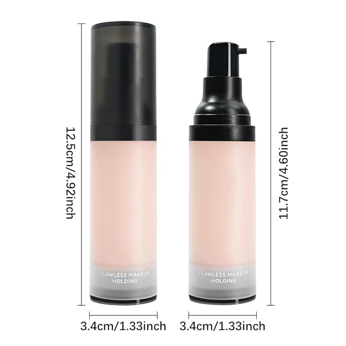 Liquid Full Coverage Matte Foundation, 6 Colors Blendable Light Medium Nude Beige Pink Orange Flawless Concealer for Face Makeup, Oil Control, Lightweight, Blurring Cover Uneven Skin Tone (03#, 30ml)