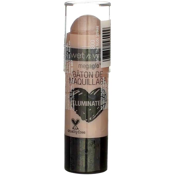 Wet N Wild Mega Glo Makeup Stick When the Nude Strikes (Pack of 2)2