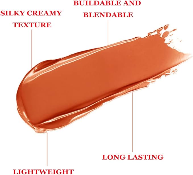 Highlighter Makeup, Liquid Highlighter Beauty Wand, Long Lasting Blendable Highlighter Stick Makeup with Cushion Applicator, 12,0.68 Fl Oz