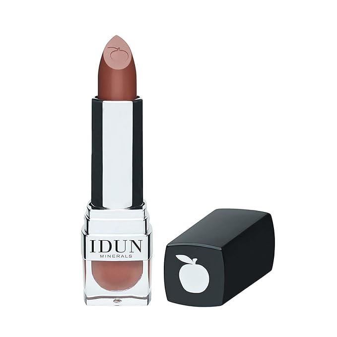 Matte Lipstick - Vegan Formula - Highly Pigmented - Rich Color Payoff - Long Lasting Wear - Suitable For All Skin Types - Lingon - 0.14 Oz, Brownish/Natural, (I0100319)