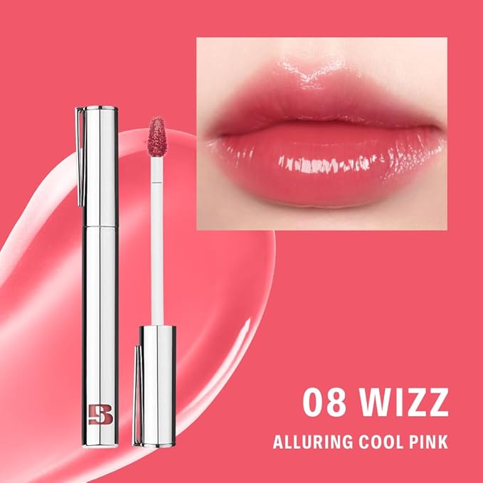 BRAYE Thin Glow Tint | Effortless Pen Tint | Hydrating Water-Grip Shine | Vegan & Cruelty-Free | Long-Lasting Buildable Color l 08 WIZZ