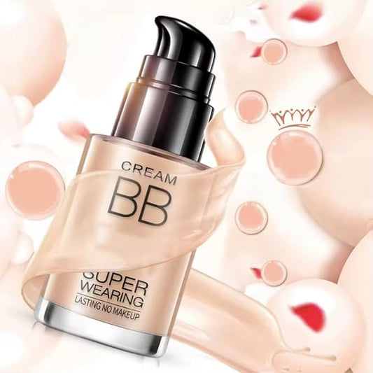 Super Wearing BB Cream, Long-Lasting Foundation, Natural Coverage, 30ml