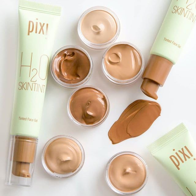 Pixi H2O SkinTint Tinted Face Gel, 1.2 fl oz / 35 ml, Nude