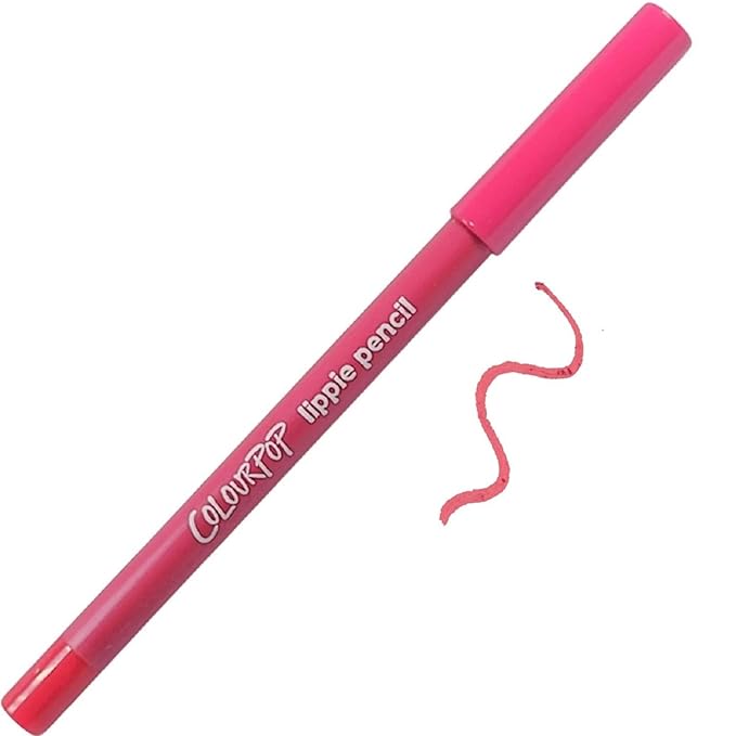 ColourPop Lippie Pencil Liner Matte - Ultra-Pigmented Lasting Long-Wear Prevents Lip Feathering (FETCH - warm true pink)