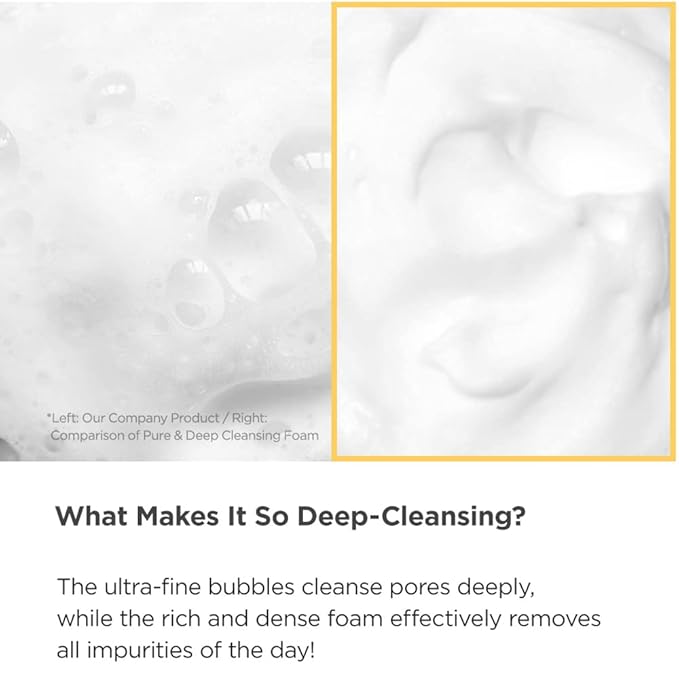 ma:nyo [Cleansing Set Pure Cleansing oil deep clean 6.7 fl oz & Pure deep cleansing foam 6.7 fl oz