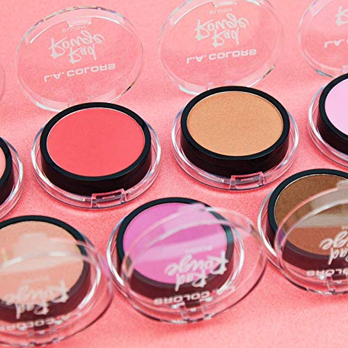 L.A. COLORS Rad Rouge Blush, Valley Girl CBL725 (Pack of 2)