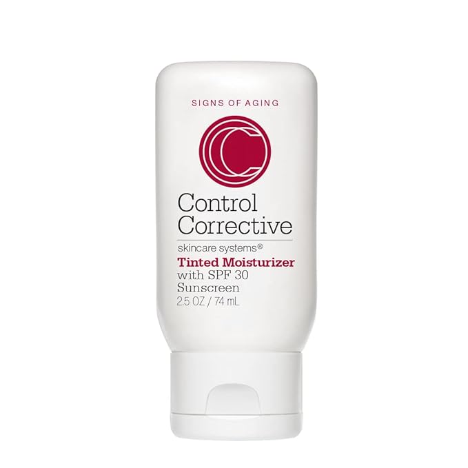 CONTROL CORRECTIVE Tinted Moisturizer with SPF30 & Lactic-C Firming Cream, Anti Aging, Brighten & Smooth