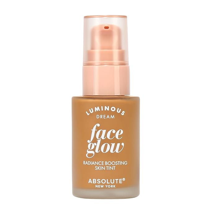 Absolute New York Luminous Dream Glow Tint | Glowing, Long-Lasting, Cruelty-free (11 CINNAMON GLOW, 1.01 fl oz)