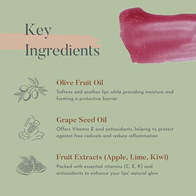 Hydralust Lipgloss - Hydrating Lip Gloss for Glossy Lips, Lightweight, Non-Sticky Formula, Clean Beauty Lip Makeup, Moisturizing Shine, Vegan, Cruelty-Free (Greta, 0.20 oz)