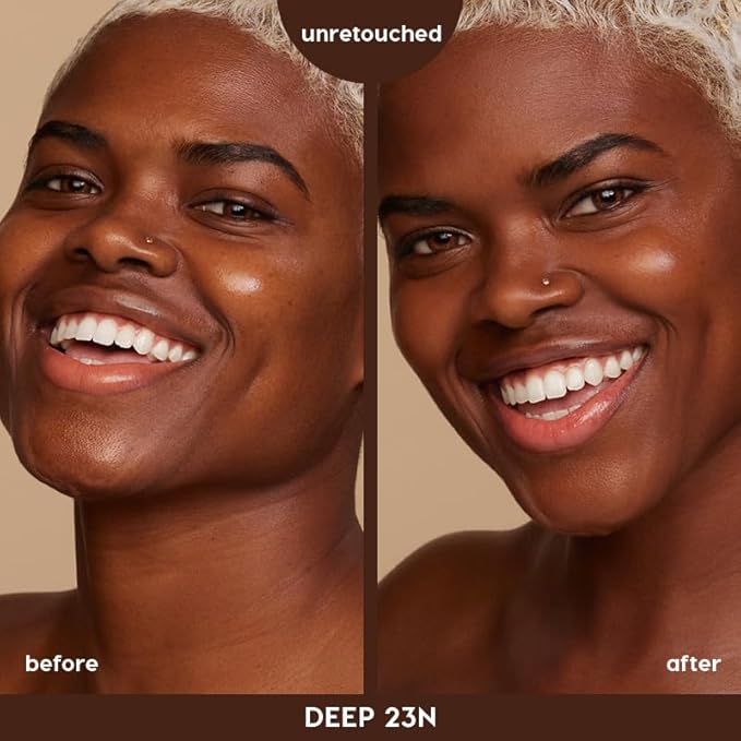 ColourPop Pretty Fresh Tinted Moisturizer - Hydrating Skin Tint with Lightweight Coverage - Formulated with Hyaluronic Acid & Coconut Water for Healthy-Looking Skin - Deep Dark 22N (1.45 oz)