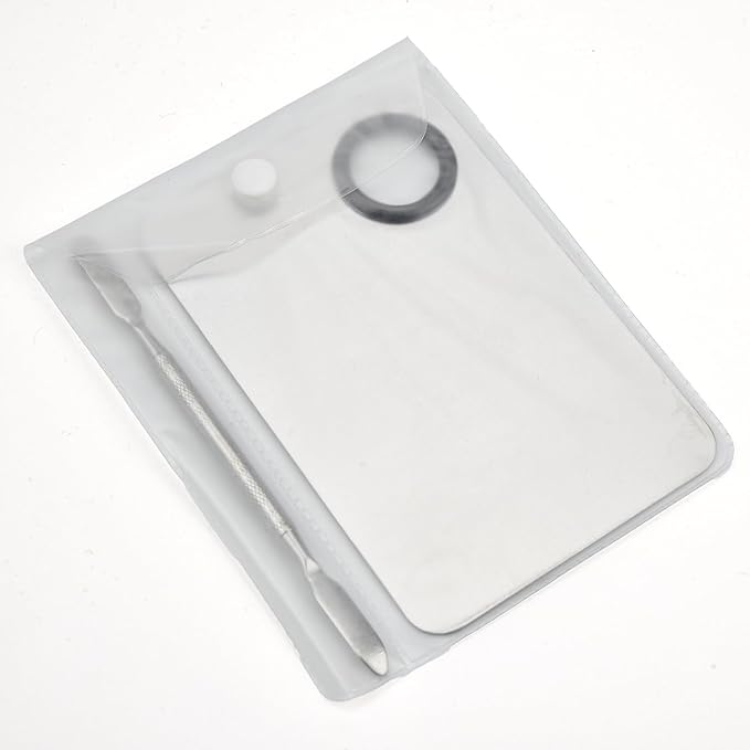 Makeup Mixing Palette, Stainless Steel Makeup Palette, Professional Cosmetic Mixing Makeup Palette Spatula Makeup Artist Tool
