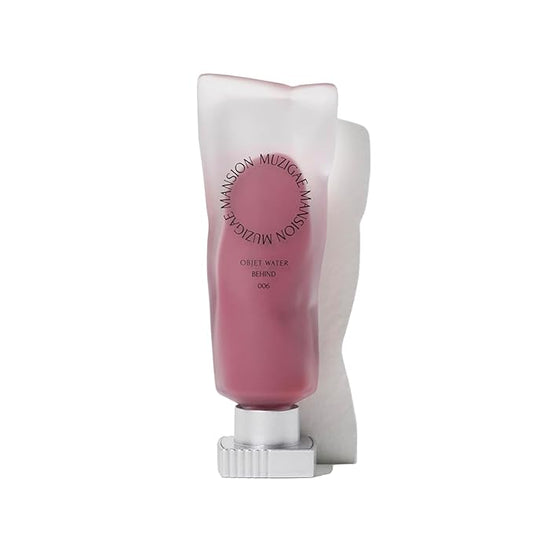 Objet Water Lip Stain Matte Lipstick – (Watery to Blurry Tint), Long-Lasting, Hydrating, Waterproof Wear – K-Beauty Liquid Lipstick for Women, Bold Red Tinted Gloss (006 BEHIND)